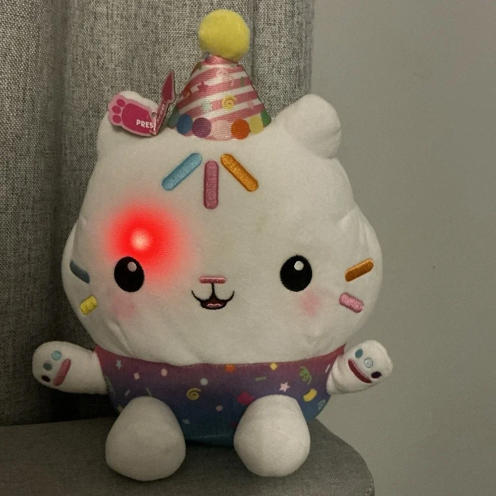 Gabby's Dollhouse Sprinkle Party Cakey‎ Cat Plush 10